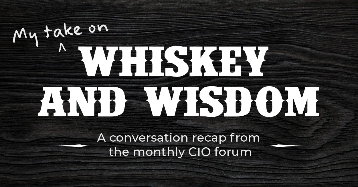 Whiskey and wisdom: AIOps as a strategy