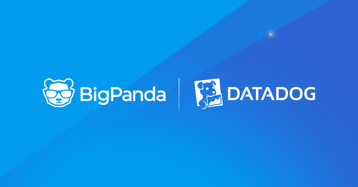 Datadog and BigPanda: Observability and AIOps made better together