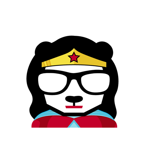Wonder Woman Panda