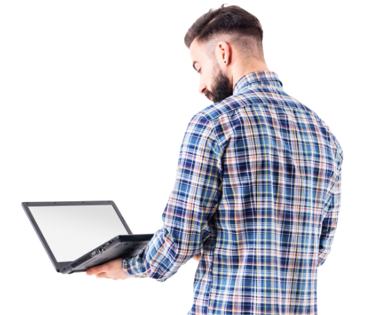 Man-Laptop-with-bulb