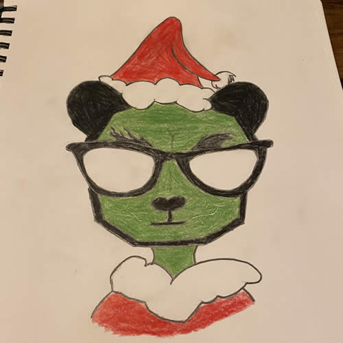 Grinch Panda