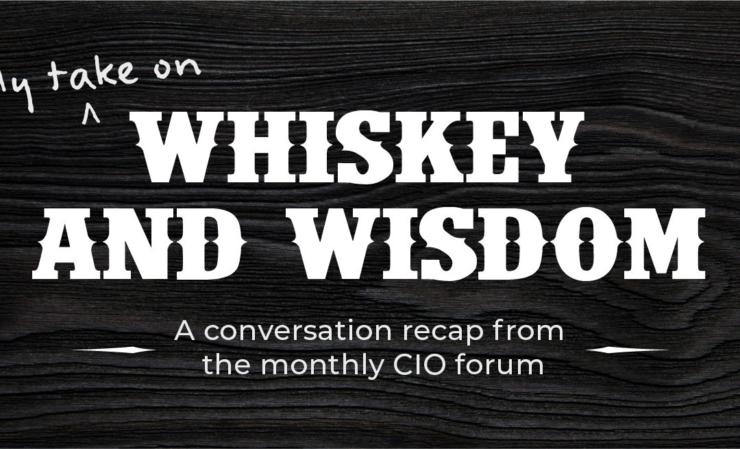 Whiskey and wisdom: AIOps as a strategy