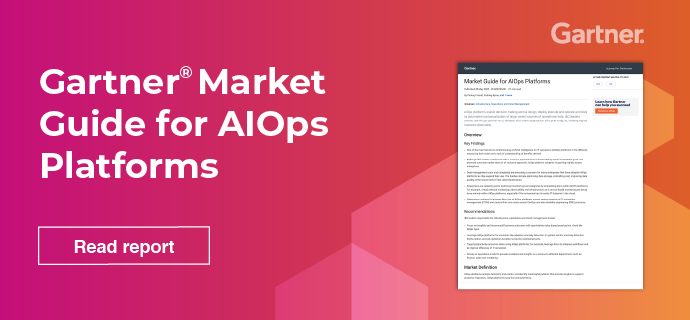 Gartner 2022 Market Guide for AIOps Platforms