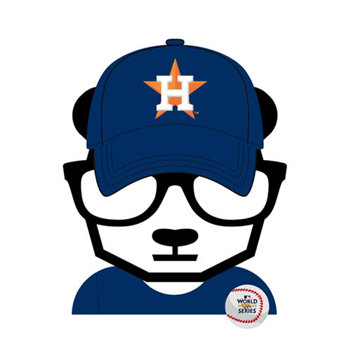 Houston Astros Panda