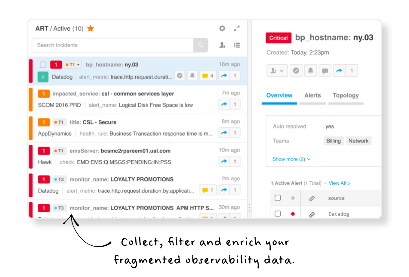 Collect Filter and Enrich