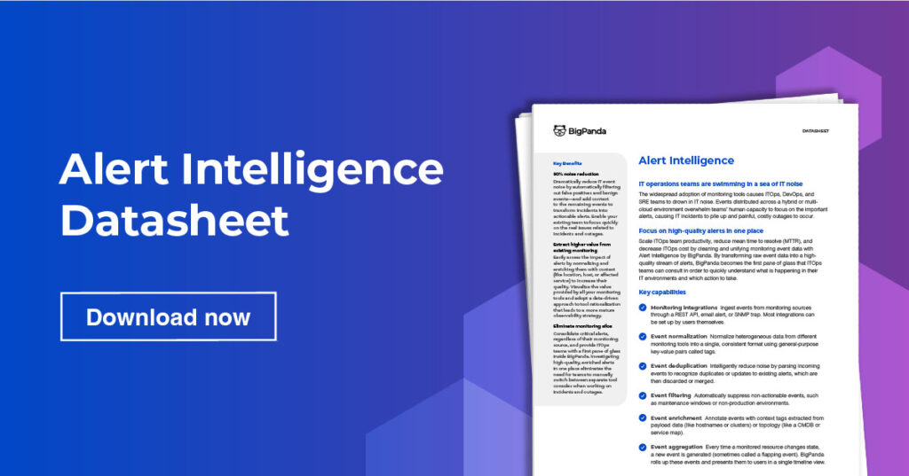 Alert Intelligence Datasheet