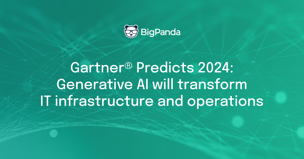 Gartner® Predicts 2024 Generative AI will transform IT infrastructure