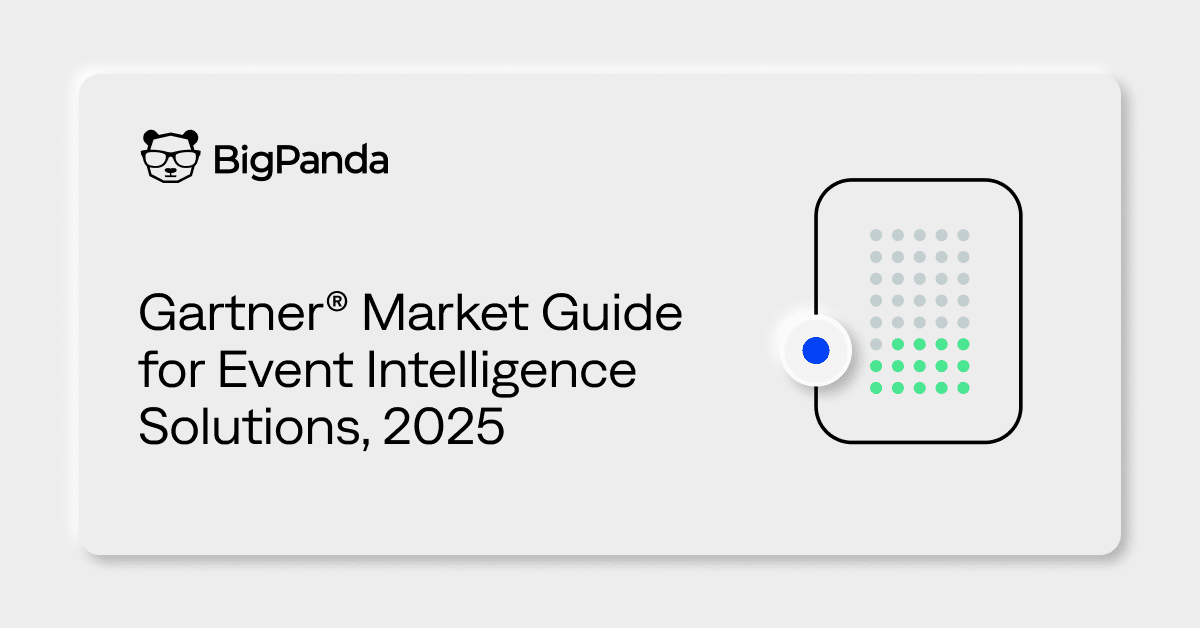 Gartner® Market Guide for Event Intelligence Solutions | BigPanda