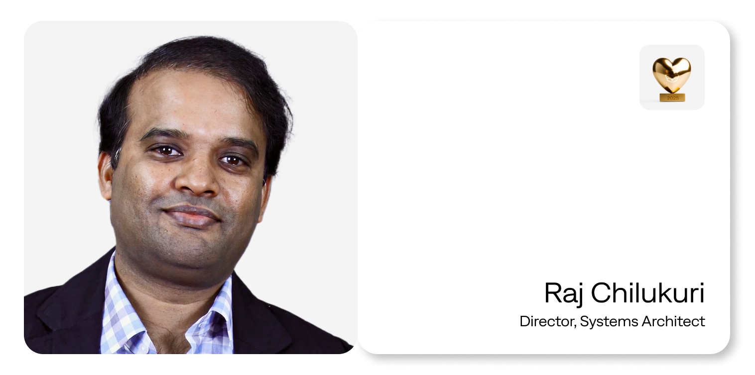  Raj Chilukuri, Director, Systems Architect at BigPanda 
