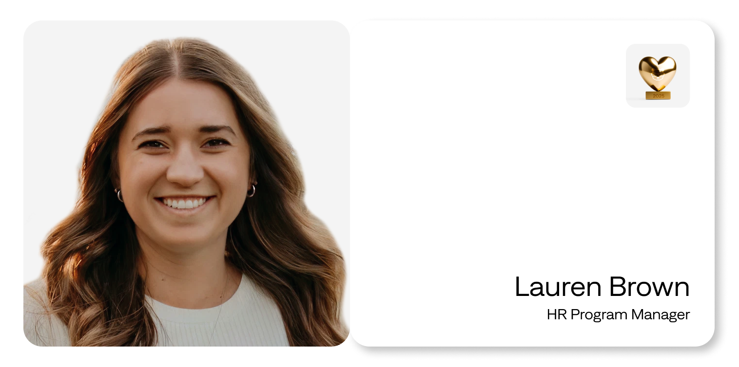  Lauren Brown, HR Program Manager at BigPanda 