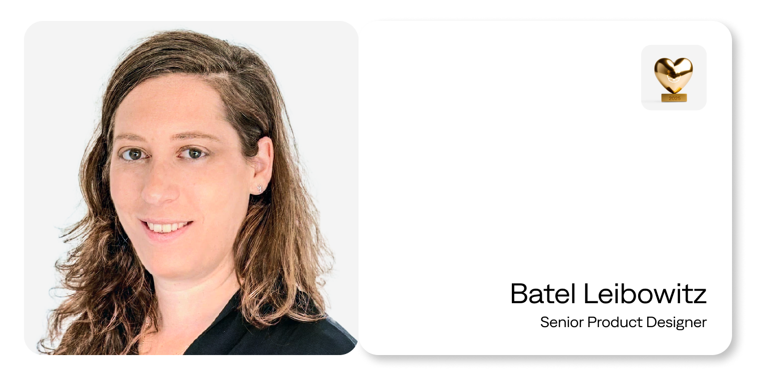 Batel Leibowitz, Senior Product Designer at BigPanda 
